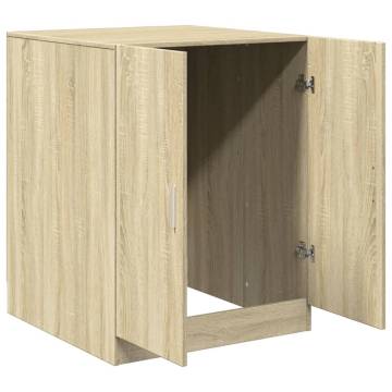 Washing Machine Cabinet Sonoma Oak - 70.5x71.5x91.5 cm