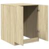 Washing Machine Cabinet Sonoma Oak - 70.5x71.5x91.5 cm