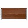 Pallet Collars 2 pcs Brown 100x50 cm Solid Wood Pine - HipoMarket