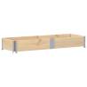 Pallet Collar 150x50 cm | Solid Wood Pine | Hipomarket UK