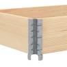 Pallet Collar 150x50 cm | Solid Wood Pine | Hipomarket UK