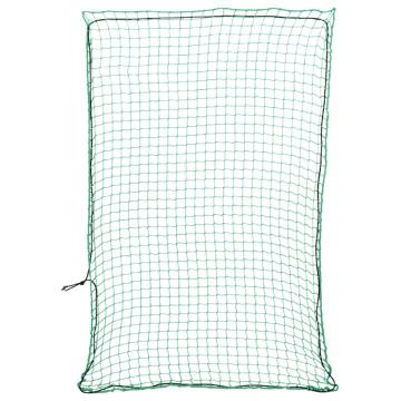 Trailer Net with Elastic Rope - Green 3x2 m PP | HIPO Market