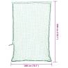 Trailer Net with Elastic Rope - Green 3x2 m PP | HIPO Market