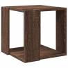 Brown Oak Coffee Table - Stylish & Sturdy 32x32x30 cm