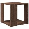 Brown Oak Coffee Table - Stylish & Sturdy 32x32x30 cm