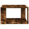 Elegant Smoked Oak Coffee Table - 51.5x51.5x30 cm