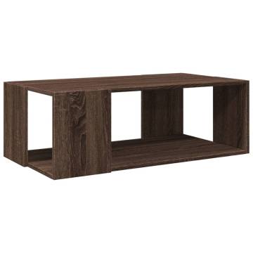 Brown Oak Coffee Table - Stylish & Durable | HipoMarket