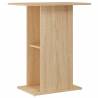 Aquarium Stand Sonoma Oak - Durable Engineered Wood 60.5x36 cm