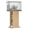 Aquarium Stand Sonoma Oak - Durable Engineered Wood 60.5x36 cm