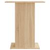 Aquarium Stand Sonoma Oak - Durable Engineered Wood 60.5x36 cm