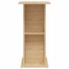 Aquarium Stand Sonoma Oak - Durable Engineered Wood 60.5x36 cm