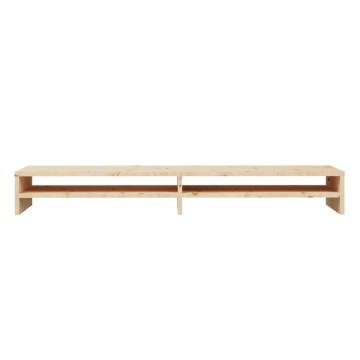 Solid Wood Pine Monitor Stand - 100x24x13 cm | HipoMarket