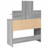 Dressing Table with LED Grey Sonoma | Stylish & Functional