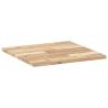 Table Top Square 50x50 cm - Solid Acacia Wood | HipoMarket