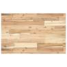 Table Top Rectangular 120x50 cm Solid Acacia Wood - Hipomarket