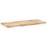 Table Top Rectangular 140x60 Solid Wood Acacia - Hipomarket