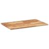 Table Top Rectangular 100x50 cm - Solid Acacia Wood