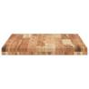 Table Top Rectangular 120x50 cm Solid Acacia Wood - HipoMarket