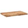 Table Top Rectangular 120x50 cm Solid Acacia Wood - HipoMarket