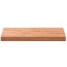 Solid Wood Beech Bathroom Countertop 80x40 cm | HipoMarket