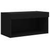 LED TV Cabinet Black - Stylish Storage Solution | Hipo Market