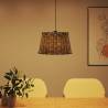 Brown Wicker Ceiling Lamp Shade Ø45x28 cm - Stylish Lighting