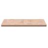 Rectangular Solid Wood Beech Table Top - 60x40 cm