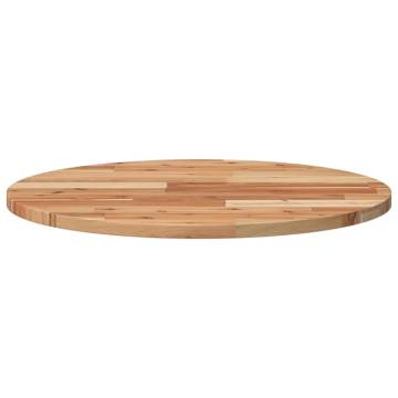 Table Top Round Ø60x2 cm Solid Wood Acacia - HipoMarket