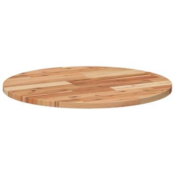 Table Top Round Ø60x2 cm Solid Wood Acacia - HipoMarket