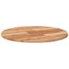 Table Top Round Ø60x2 cm Solid Wood Acacia - HipoMarket