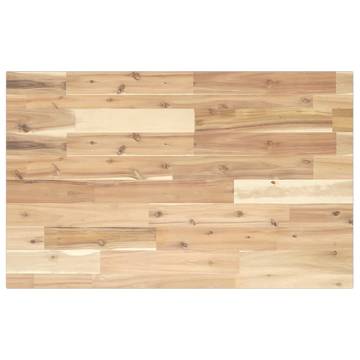 Table Top Rectangular 80x50x2 cm Solid Wood Acacia | HipoMarket