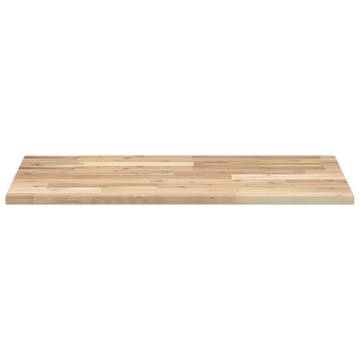 Table Top Rectangular 80x50x2 cm Solid Wood Acacia | HipoMarket