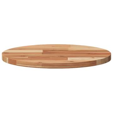 Table Top Round Ø40x2 cm Solid Wood Acacia - Durable & Stylish