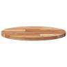 Table Top Round Ø40x2 cm Solid Wood Acacia - Durable & Stylish