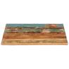 Rectangular Table Top 60x70 cm | Solid Reclaimed Wood