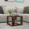  Coffee Table Smoked Oak 40x40x30 cm Engineered Wood Colour smoked oak Size 40 x 40 x 30 cm Quantity in Package 1 