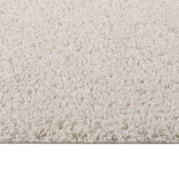 Shaggy Rug High Pile Cream 80x150 cm – Soft & Luxurious