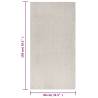 Shaggy Rug High Pile Cream 80x150 cm – Soft & Luxurious