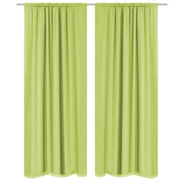 Elegant Green Blackout Curtains 2 pcs - 140x245 cm