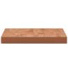 Rectangular Solid Wood Beech Table Top - 60x40 cm