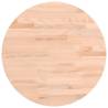 Round Solid Wood Beech Table Top Ø40x1.5 cm | Hipo Market