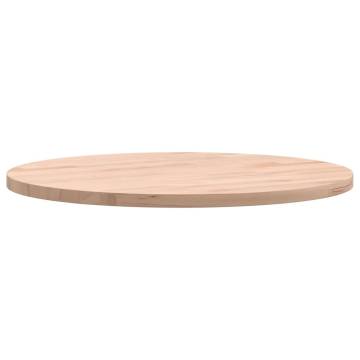 Round Solid Wood Beech Table Top Ø40x1.5 cm | Hipo Market