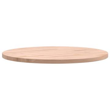 Round Solid Wood Beech Table Top Ø40x1.5 cm | Hipo Market