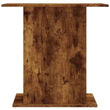 Aquarium Stand Smoked Oak - 75x36x72.5 cm | Hipomarket UK