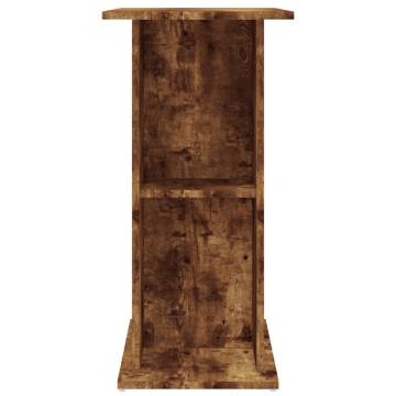 Aquarium Stand Smoked Oak - 75x36x72.5 cm | Hipomarket UK