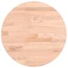 Table Top Ø30x2.5 cm Round Solid Wood Beech - Hipo Market