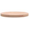 Table Top Ø30x2.5 cm Round Solid Wood Beech - Hipo Market