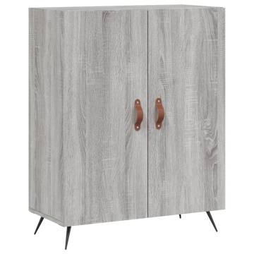 Elegant Highboard Grey Sonoma - Stylish Storage Solution