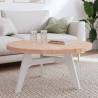  Table Top Ø90x4 cm Round Solid Wood Beech Colour light brown Size 90 x 4 cm Quantity in Package 1 