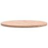 Round Solid Wood Beech Table Top Ø90x4 cm - Hipomarket